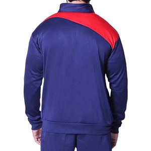 2025 vente en gros usine directe hommes survêtement meilleur haute qualité hommes couleur bloc Football survêtement grande taille 2 pièces ensemble - Product Image 5