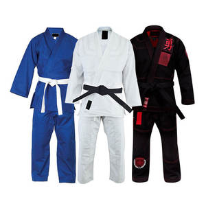 2026 Woosung Fabric Blue Training Judo Gi Kimono/judo Uniform - Product Image 5