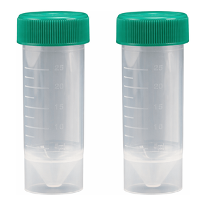 Tube conique stérile de 25 ml en PP/HDPE avec bouchon à vis pour le stockage d'échantillons - Product Image 3