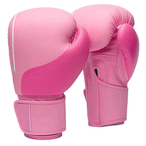 Gants de boxe d'entraînement en gros, en cuir microfibre, gants de boxe professionnels à lacets pour MMA - Product Image 5