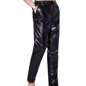100% Genuine Leather Pants Top Quality Leather Pants For <b>Men</b> With Custom Logo Unique Design Leather <b>Men's</b> Pants - Product Image 1