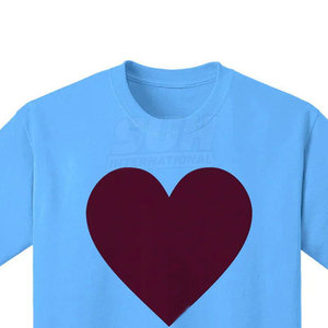 Camiseta Infantil de Color Sólido, Corte Holgado, Estampada, 100% Algodón, Ropa de Verano, Manga Corta, Ecológica, de Secado Rápido y Transpirable - Product Image 5