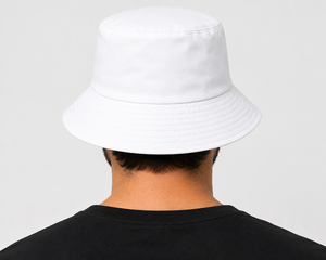 Wholesale Unisex Fashion Custom Embroidery Logo Poplin/Velour Cotton Bucket Hat - Product Image 4
