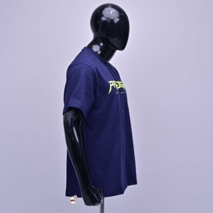 เสื้อยืดคุณภาพสูง 280 GSM ผ้าฝ้าย 100% พร้อมโลโก้สะท้อนแสงในที่มืด เสื้อยืดแฟชั่นสตรีทแวร์ทรงโอเวอร์ไซส์สั่งทำพิเศษ - Product Image 4