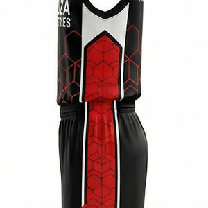 Ensemble de maillots et shorts de basket-ball personnalisés par sublimation, qualité d'exportation en gros - Product Image 5