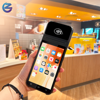 Kiosque de point de vente intelligent sans surveillance avec module de reconnaissance faciale, lecteur de code QR NFC pour le paiement en libre-service du stationnement et le contrôle d'accès