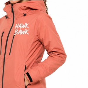 Chaqueta softshell ligera con capucha y cremallera completa para mujer, ropa de exterior de manga larga, ajuste regular, ropa cómoda para mujer - Product Image 6