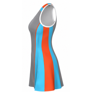 1. Vêtements de netball pour femmes, robe de jeu sur mesure, tissu léger, compétition de club, entraînement, fournisseur en gros, exportateur, ODM - Product Image 2