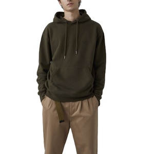 Sweat-shirt à capuche tendance pour homme, coupe ample, haute qualité, prix de gros, idéal printemps-automne, logo personnalisé - Product Image 5