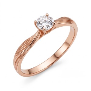 Bague de fiançailles pour femme en or plaqué or avec diamant de laboratoire taille marquise en platine, style tendance - Product Image 1
