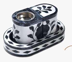 Quemador de Incienso Aromático de Madera de Sándalo Estilo Dubái, Color Diamante, para Decoración del Hogar y Fiestas, Cuadrado Dorado, Eléctrico, Bakhoor, Alta Demanda - Product Image 2