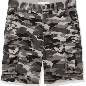 กางเกงขาสั้นคาร์โก้ผ้าระบายอากาศดีไซน์เรียบง่ายขายดีสำหรับผู้ชาย พร้อมรายละเอียดกระดุม และสามารถปรับแต่งได้ - Product Image 2