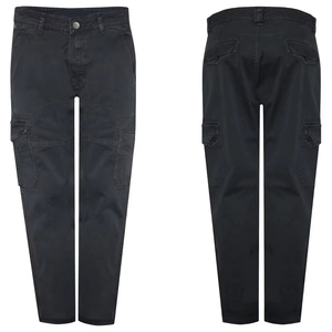 Pantalon cargo rétro streetwear, coupe ample, coton, multi-poches, lavage vintage, pantalon cargo tendance urbaine, pantalon cargo unisexe - Product Image 5