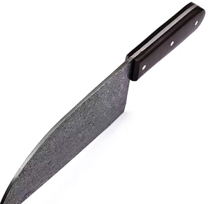 Couteau de cuisine artisanal LEGACY BLADES en acier Damas forgé à la main, ultra-affûté, avec manche en bois, écologique et fait main - Product Image 3