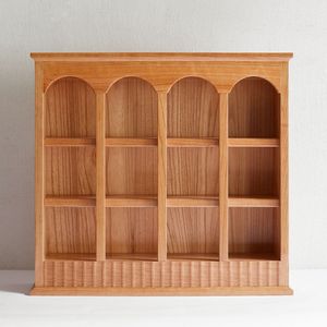 Étagère murale en bois massif de cerisier de qualité nord-américaine, style européen simple, support pour tasses de table de cuisine - Product Image 2