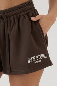 Shorts décontractés personnalisés DTF pour femmes, en polyester et coton, avec cordon de serrage, design imprimé, coupe décontractée, streetwear décontracté - Product Image 3