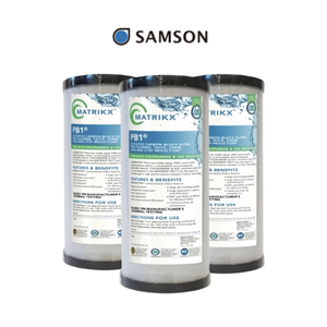 Filtre à charbon actif, cartouche filtrante à charbon actif de 10 pouces, filtration fiable - Product Image 1