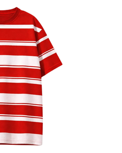 เสื้อยืดคอกลมแขนสั้นผู้ชายผ้าฝ้ายลำลองสไตล์สตรีทแวร์ใส่สบายระบายอากาศได้ดี น้ำหนัก 220 กรัม เป็นมิตรต่อสิ่งแวดล้อม รับผลิตแบบ OEM จากโรงงานผู้ผลิต - Product Image 4
