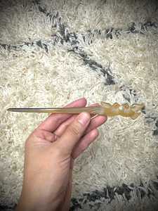 Pinces à cheveux en corne de buffle sur mesure, forme animale, style ethnique, durables, pour la décoration des cheveux féminins - Revente - Product Image 6