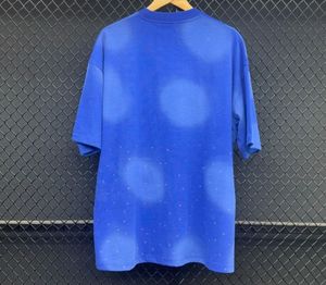 T-shirt personnalisé avec broderie appliquée pour hommes, 100 % qualité supérieure, effet délavé au soleil - Product Image 5