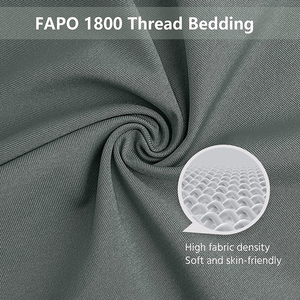 Drap de lit en coton uni, tissu doux, couverture de chambre à coucher, literie, textile de maison, drap de lit en coton rayé - Product Image 6