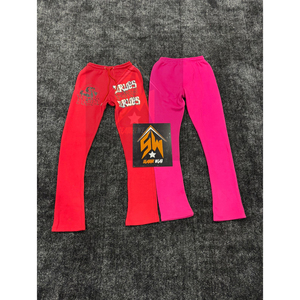 Premium Quality Men Acid Wash Mid <b>Trouser</b> 100% Cotton Material Lightweight Eco-Friendly Customised Logo Printing Streetwear OEM - Product Image 1