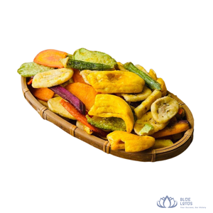 [VENTE CHAUDE] Fruits secs mélangés au lotus bleu, lyophilisés, goût sucré, emballage sous vide, délicieuse garniture pour thé, céréales, pâtisserie - Product Image 1