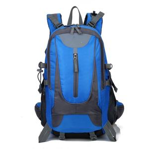 Mochila Azul para Senderismo al Aire Libre, Resistente al Agua, con Múltiples Compartimentos, Mochila de Viaje - Product Image 3