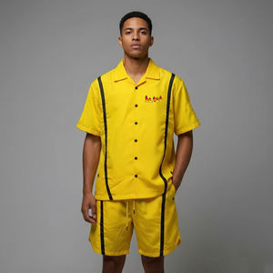 แฟชั่น 2026 เสื้อกันลมไนลอนสะท้อนแสงสำหรับผู้ชาย ชุดสูทขาสั้น ระบายอากาศได้ดี สวมใส่สบาย คุณภาพสูง ชุดเสื้อกันลมแบบสั่งทำพิเศษ - Product Image 4