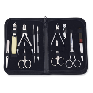 Professional 11-Piece Stainless Steel Manicure & Pedicure Set Surgical Grade Podiatry Instruments CE Approved - Product Image 2