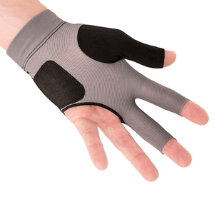 Guantes de Snooker Geo Brothers Sportswear, Nailon de Alta Calidad, Diseño Sublimado, Logotipo Personalizado, Cierre de Gancho y Bucle, Antideslizantes, para Mano Derecha/Izquierda - Product Image 3