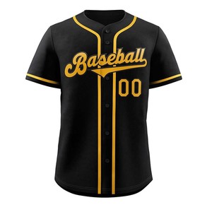 Maillot de baseball gris personnalisé à manches courtes, boutonné, avec nom et numéro de l'équipe, uniforme de softball 2027 - Product Image 6