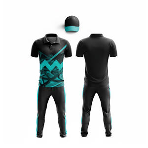 Tenue de cricket entièrement sublimée, vêtements de sport |   Tenue complète d'équipe de cricket pour hommes, femmes et jeunes : polo et pantalon - Product Image 3