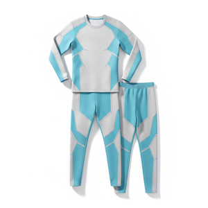 Traje Deportivo de Compresión Transpirable para Hombre, Ropa de Gimnasio Elástica, Rashguard de Secado Rápido, Ropa Deportiva para Correr - Product Image 1