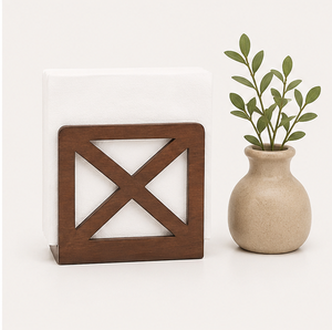 Porta Servilletas de Madera Moderno y Ecológico, Dispensador Vertical de Papel para Mesa, Uso en Cocina y Restaurante - Product Image 6
