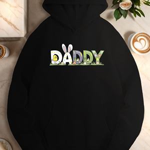 DADDY con decoraciones de Pascua sudaderas casuales de mujer - Product Image 2