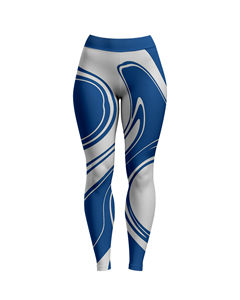 Leggings de yoga pour femmes à sublimation, prix de gros, service OEM très demandé, design anti-plis - Product Image 3