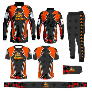 Conjunto de Uniforme de Paintball Personalizado al por Mayor con Jersey Transpirable, Pantalones Resistentes y Equipo de Protección - Product Image 2