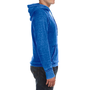 Sweat à capuche épais 500 g/m² en jersey 100 % coton, délavé à l'acide, respirant et écologique pour l'hiver - Product Image 3