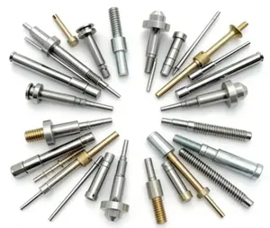 Goupilles en acier inoxydable, finition brillante, tête cylindrique, type standard, composants industriels usinés avec précision - Product Image 4
