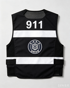 Gilet réfléchissant en PVC respirant, réglable, confortable et très visible, TAILLE UNIQUE, idéal pour la circulation - Product Image 1