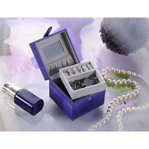 Portagioie Quadrato Blu Azzurro da 4 Pollici, Accessorio da Viaggio - Product Image 4