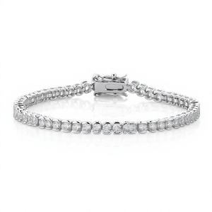 Pulsera de Diamantes Cultivados en Laboratorio con Diseño Único, Oro Genuino, Plata 925, Joyería Fina Moderna, Disponible en Fábrica - Product Image 5