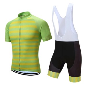 Vente flash - Tenue de cyclisme sur mesure, écologique, antibactérienne, respirante, coupe-vent, 100% polyester, ensemble de maillots et de shorts de vélo pour hommes - Product Image 4