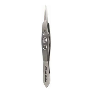 Instrument microchirurgical, longueur totale 10,5 cm, manuel, CE Premium, forceps de micro-attachement Jaffe, conception personnalisée, plateforme d'attachement 5 mm - Product Image 2