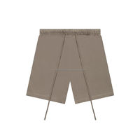 Shorts de surf unisexes OEM de haute qualité, personnalisés, écologiques, en polyester/coton, taille haute, longueur genou, séchage rapide