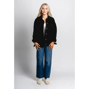 Plus Size Women Casual Denim <b>Jacket</b> Autumn Winter <b>Summer</b> Washed Breathable Color Fade Proof 100% Cotton 220g Black Denim <b>Jacket</b> - Product Image 4