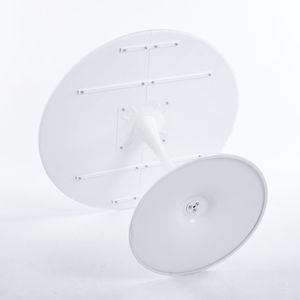 Tavolo Tulip Bianco da 107 cm in MDF Stile Mid-Century per 4-6 Persone con Piedistallo per Spazi Angolari - Product Image 3