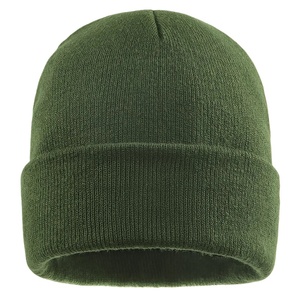 Unisex Solid Color Acrylic Beanie Winter Hat Casual Style 56-58CM Head Circumference Computer Knitted Warm <b>Cap</b> - Product Image 2