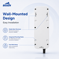 Borne de recharge murale intelligente 22 kW 11 kW Type 2 32A pour maison, fabricant de chargeurs EV Type 2